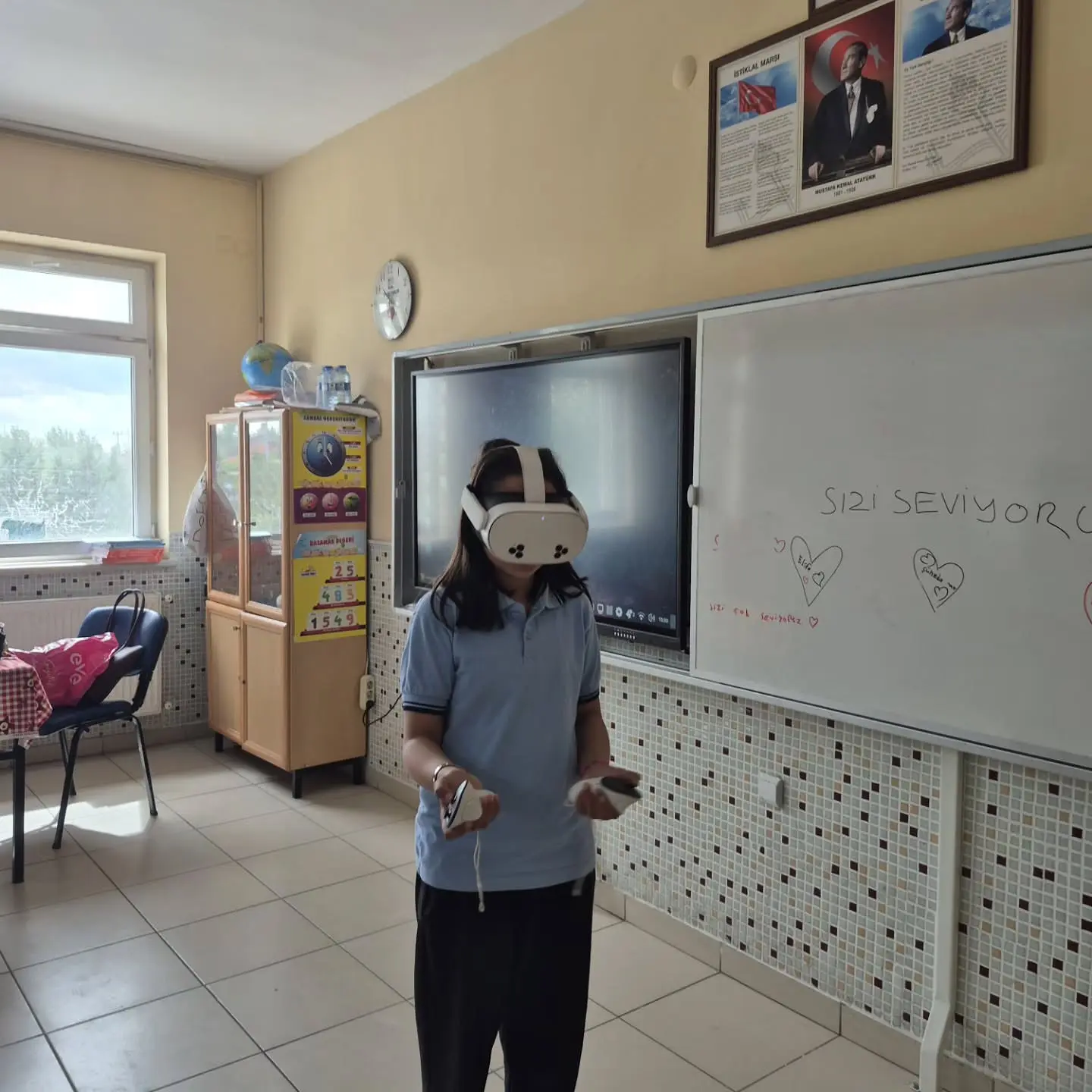 Öğrenciler sanal gerçeklikle meslekleri deneyimliyor