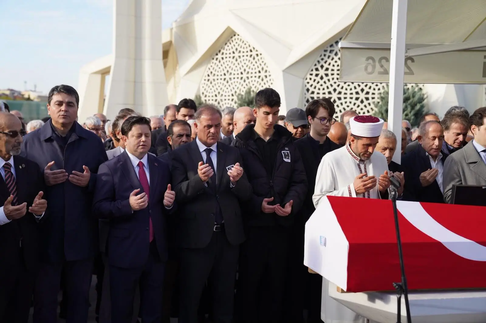 Süleyman Saim Tekcan'ın Cenaze Töreni