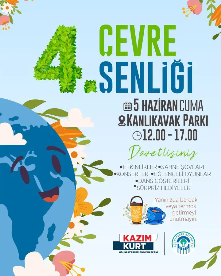 4. Çevre Şenliği Kanlıkavak Parkı'nda gerçekleşecek