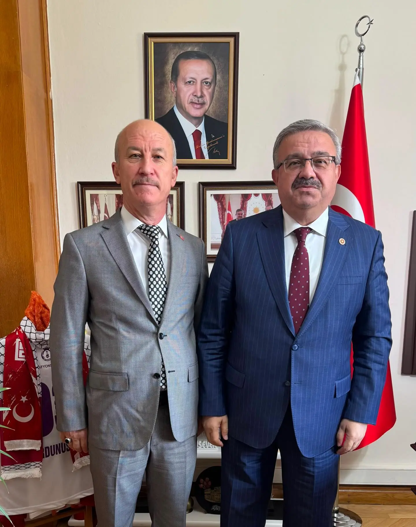 Musa Ölmez TBMM'de ziyaret gerçekleştirdi