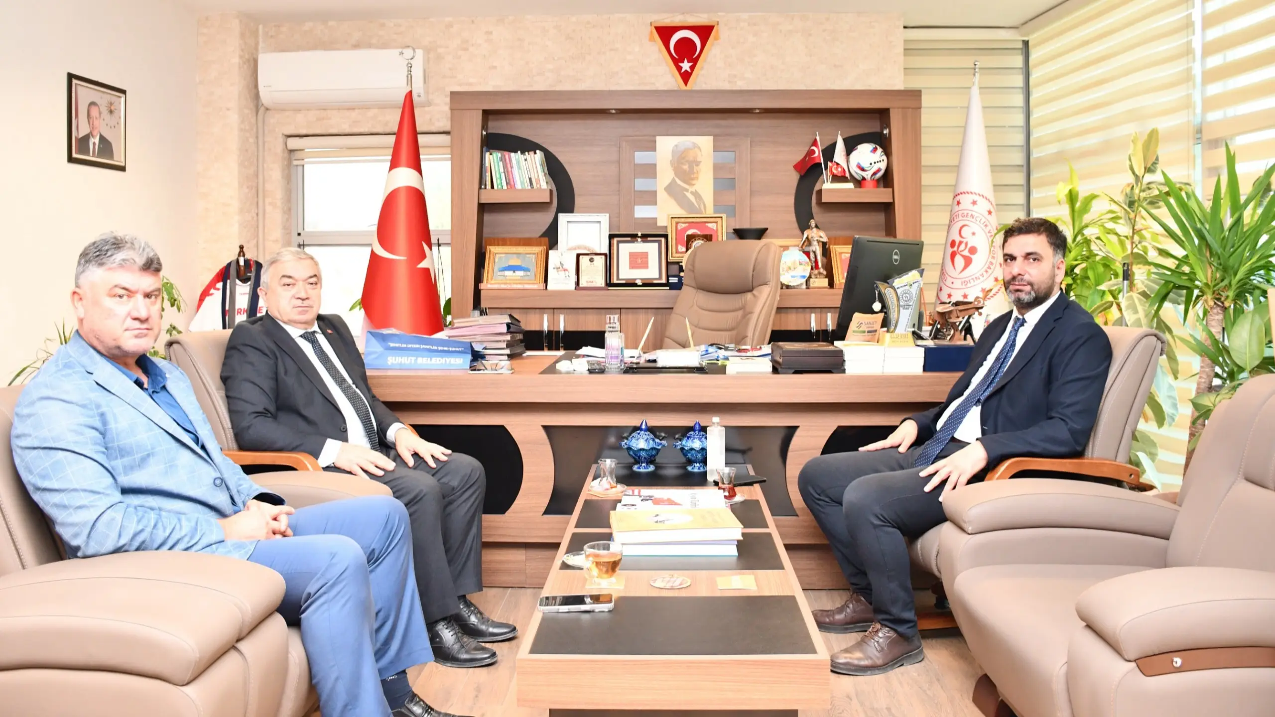 Afyonkarahisar Gençlik ve Spor İl Müdürü Ziyareti