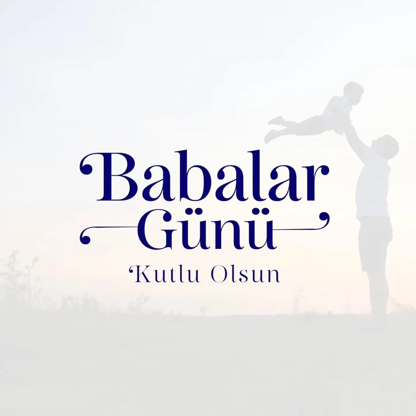 Baba, cennetin orta kapısıdır mesajı paylaşıldı