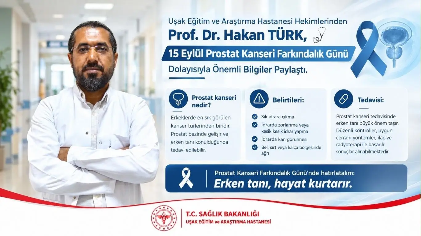 Prostat Kanseri Farkındalık Günü'nde Bilgilendirme