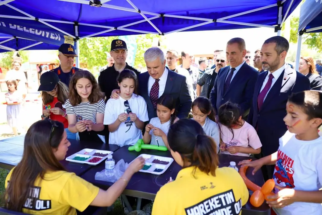 Çocuklar için güvenli yarınlar pikniği düzenlendi