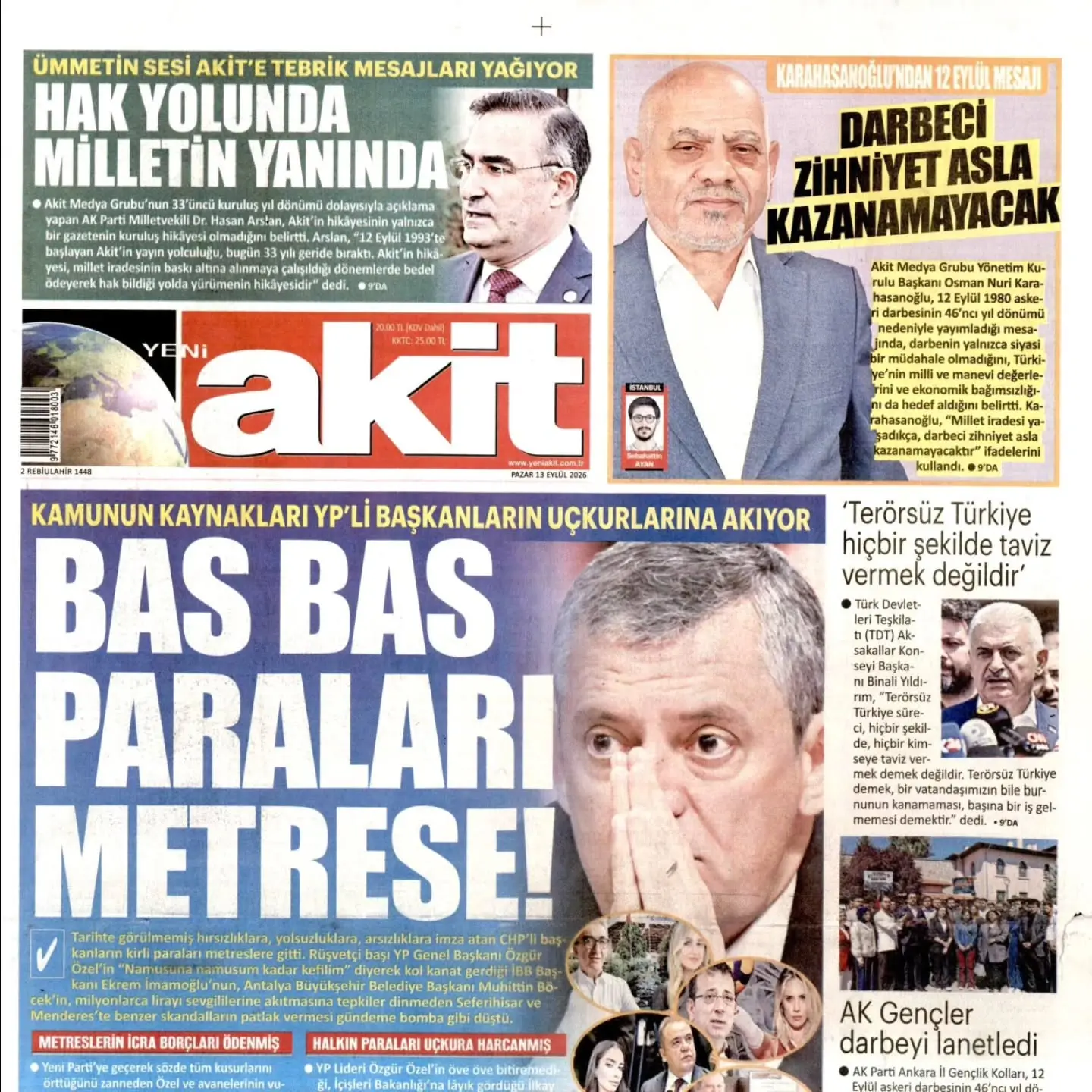 Akit Medya Grubu 33. yılını kutladı