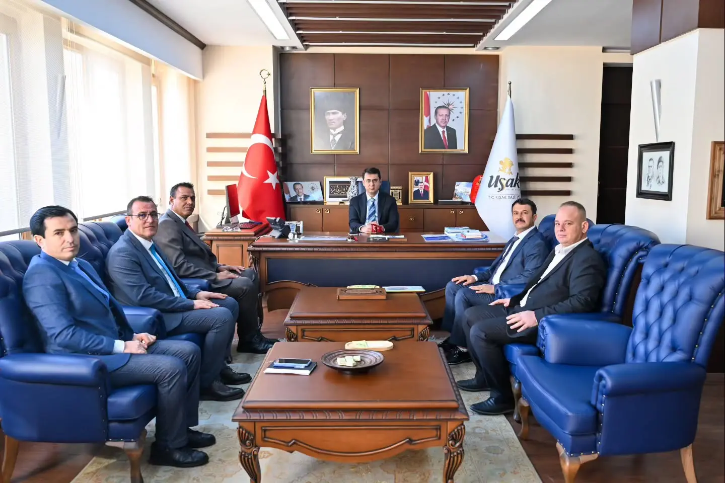 Uşak Valisi, Alevi ve Roman Derneklerini Ağırladı