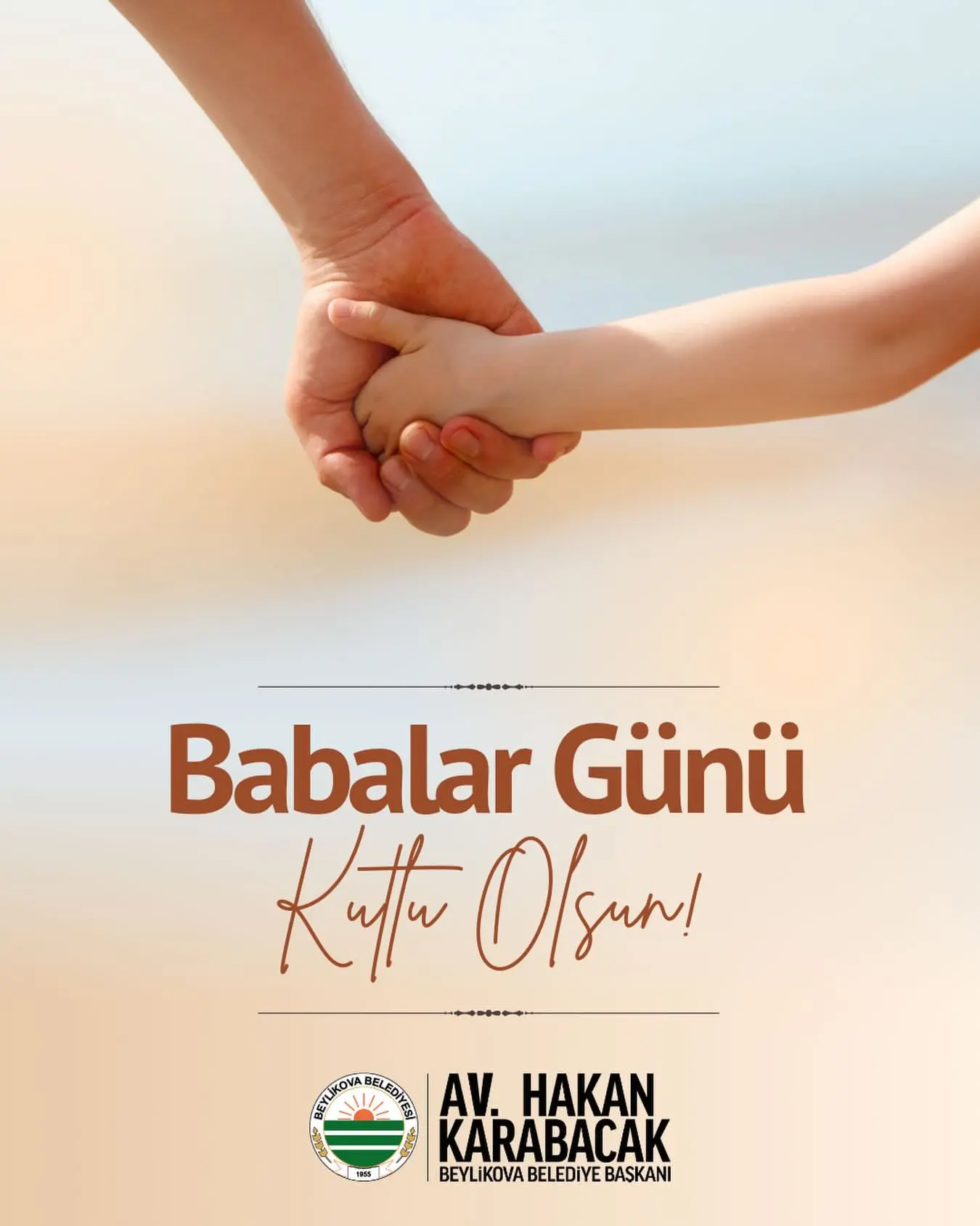 Beylikova Belediyesi'nden Babalar Günü mesajı