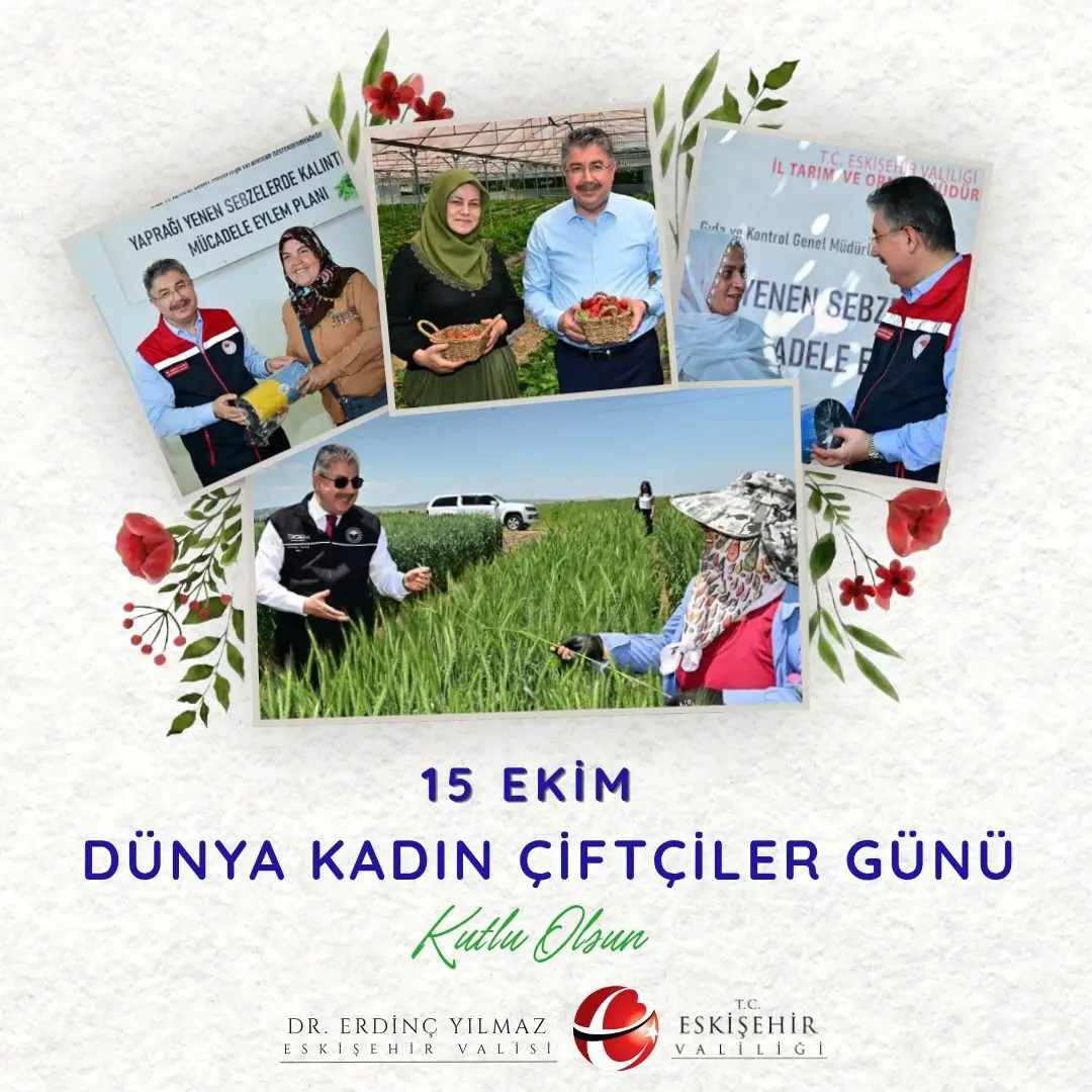 Kadın Çiftçilere Övgü Dolu Mesaj