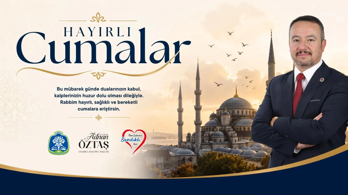 Sandıklı Belediyesi'nden Cuma mesajı