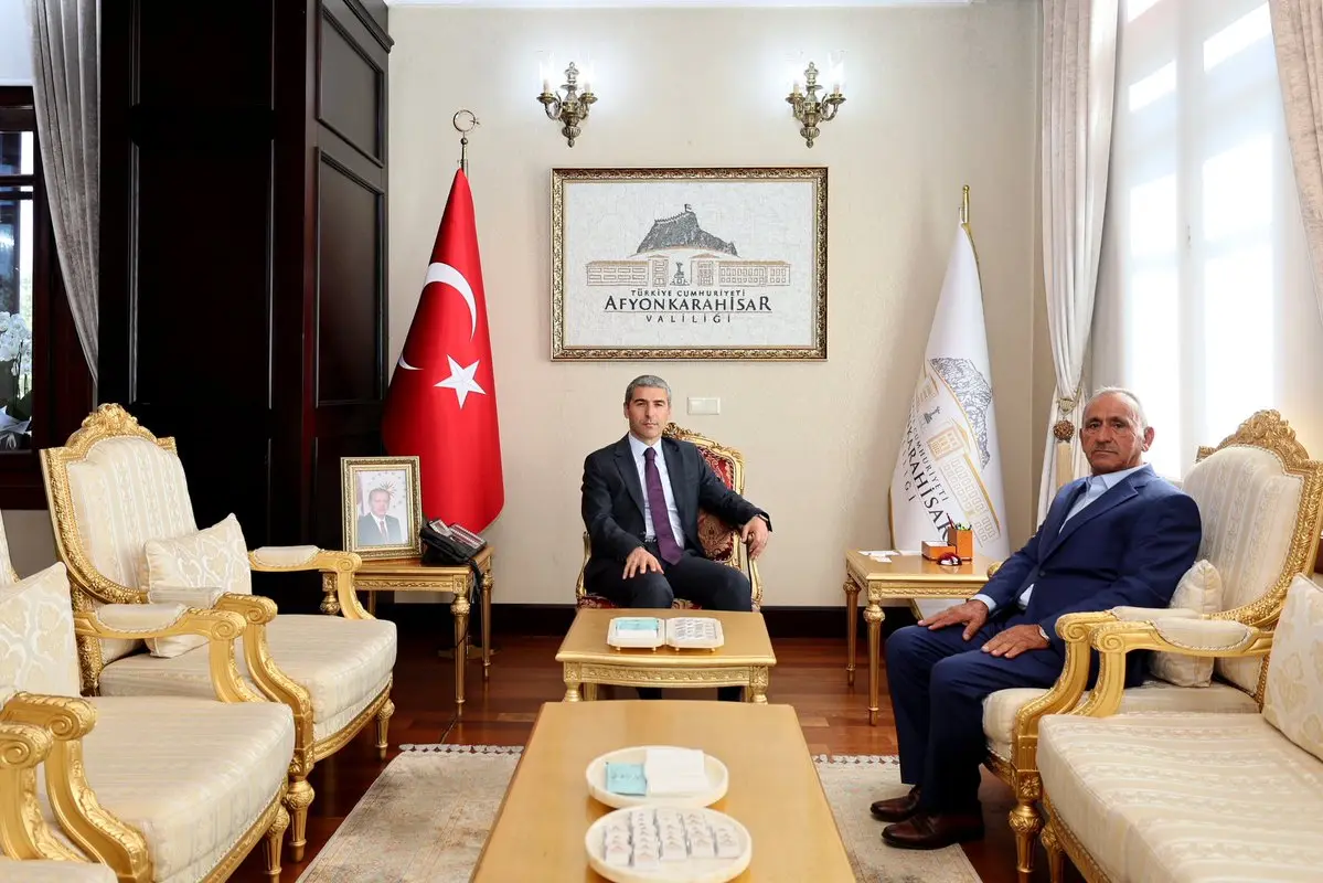 Vali Aktaş'a iş insanları ve vakıf ziyareti