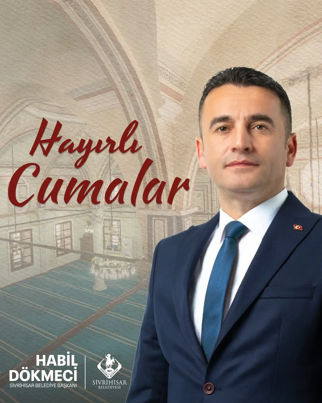 Cuma gününün bereketi için iyi dilekler