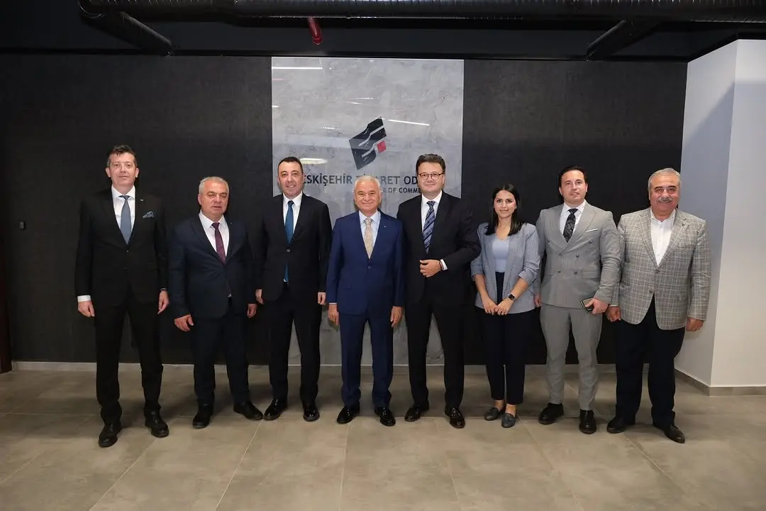 Vakıfbank heyeti Eskişehir Ticaret Odası'nı ziyaret etti