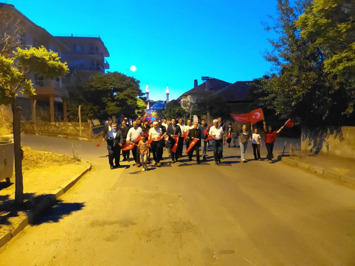 15 Temmuz'u Birlik ve Beraberlik İçin Andık