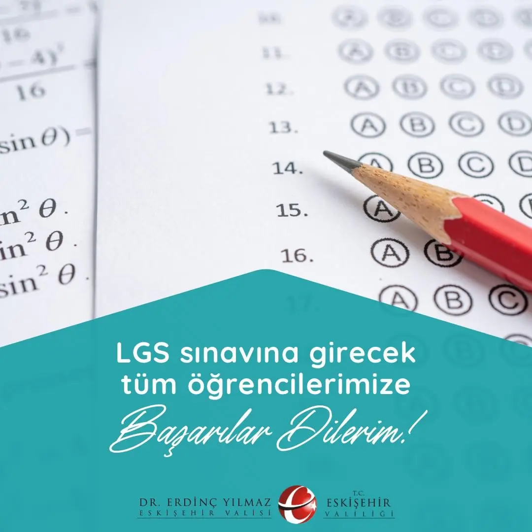 LGS Sınavı Öncesi Öğrencilere Motivasyon Mesajı