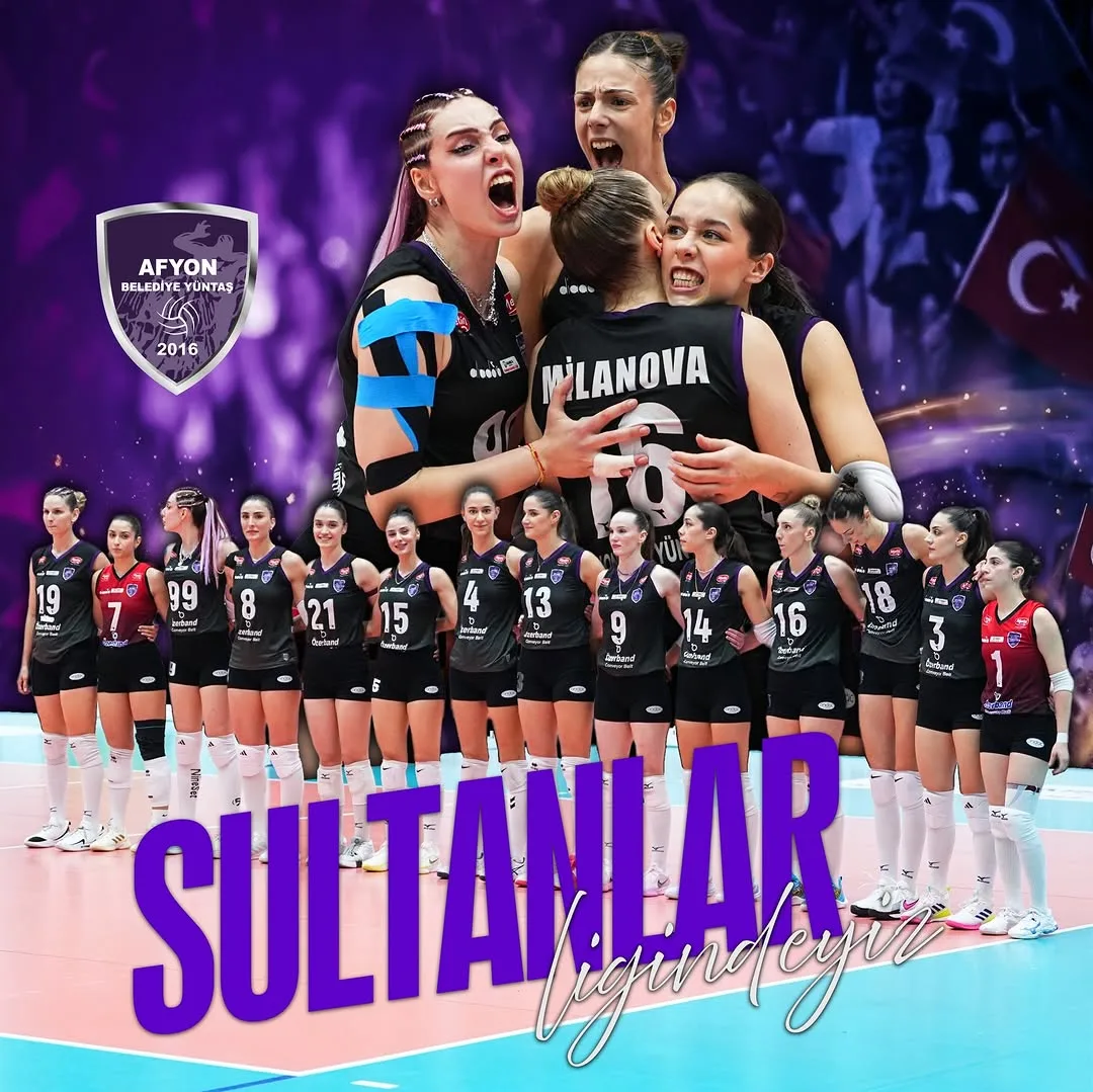 Afyon Belediye Yüntaş Spor Kulübü Sultanlar Ligi'nde!