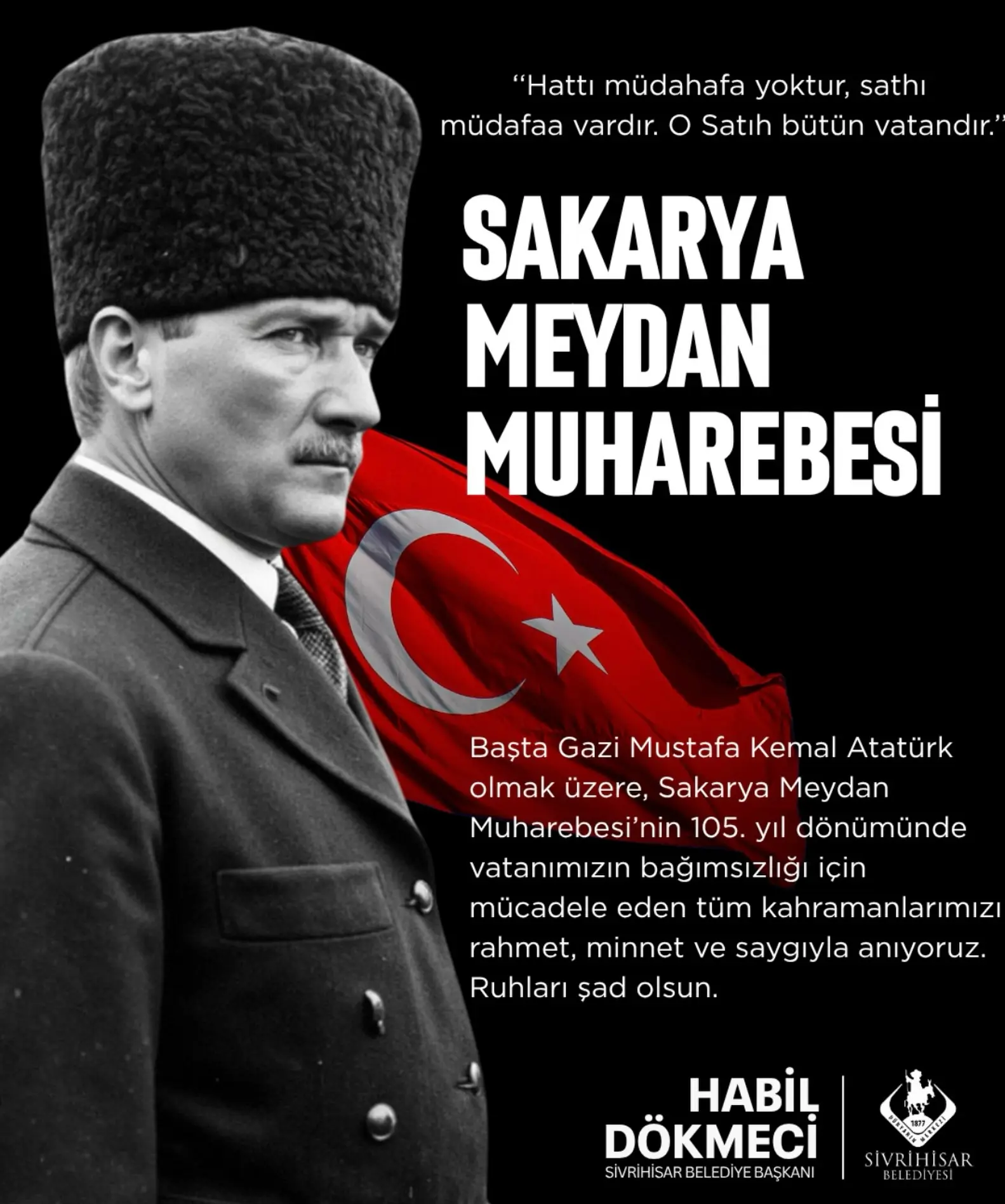 Sakarya Meydan Muharebesi Anıldı