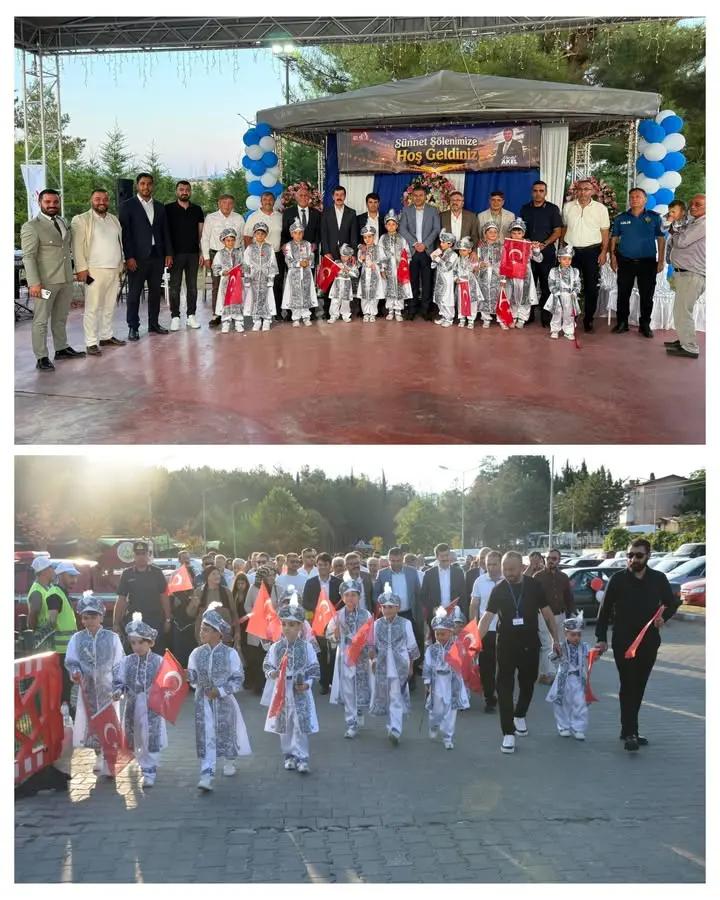 Gediz'de Geleneksel Sünnet Şöleni Gerçekleşti