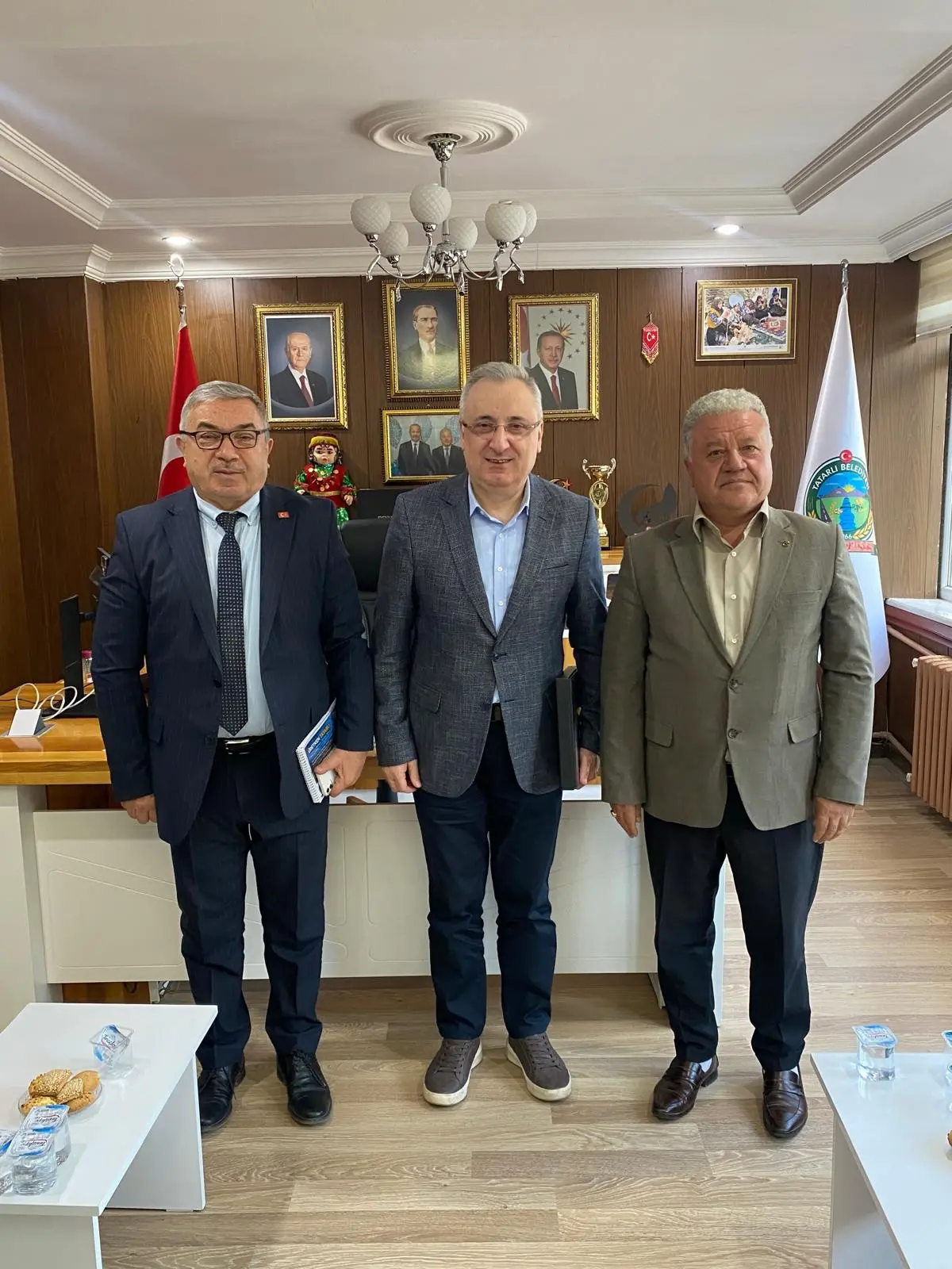 Tatarlı Belediye Başkanı Ziyaret Edildi