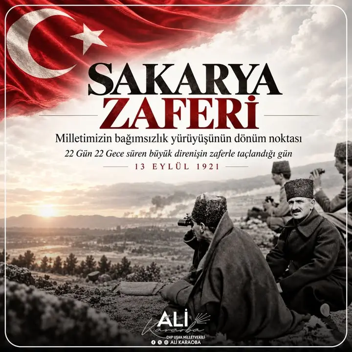 Sakarya Zaferi'nin 105. yılı anıldı