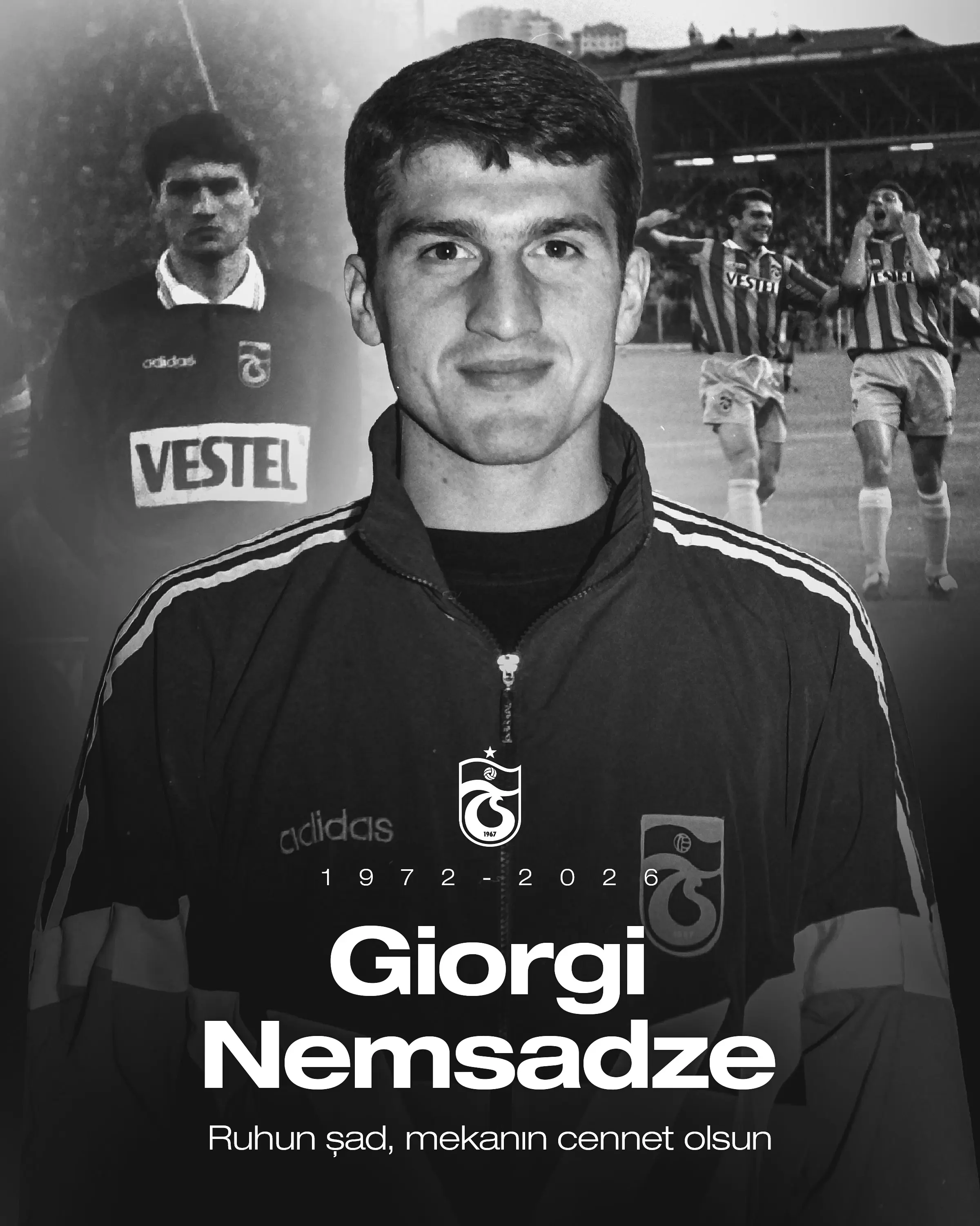 Trabzonspor'dan Giorgi Nemsadze'ye Veda