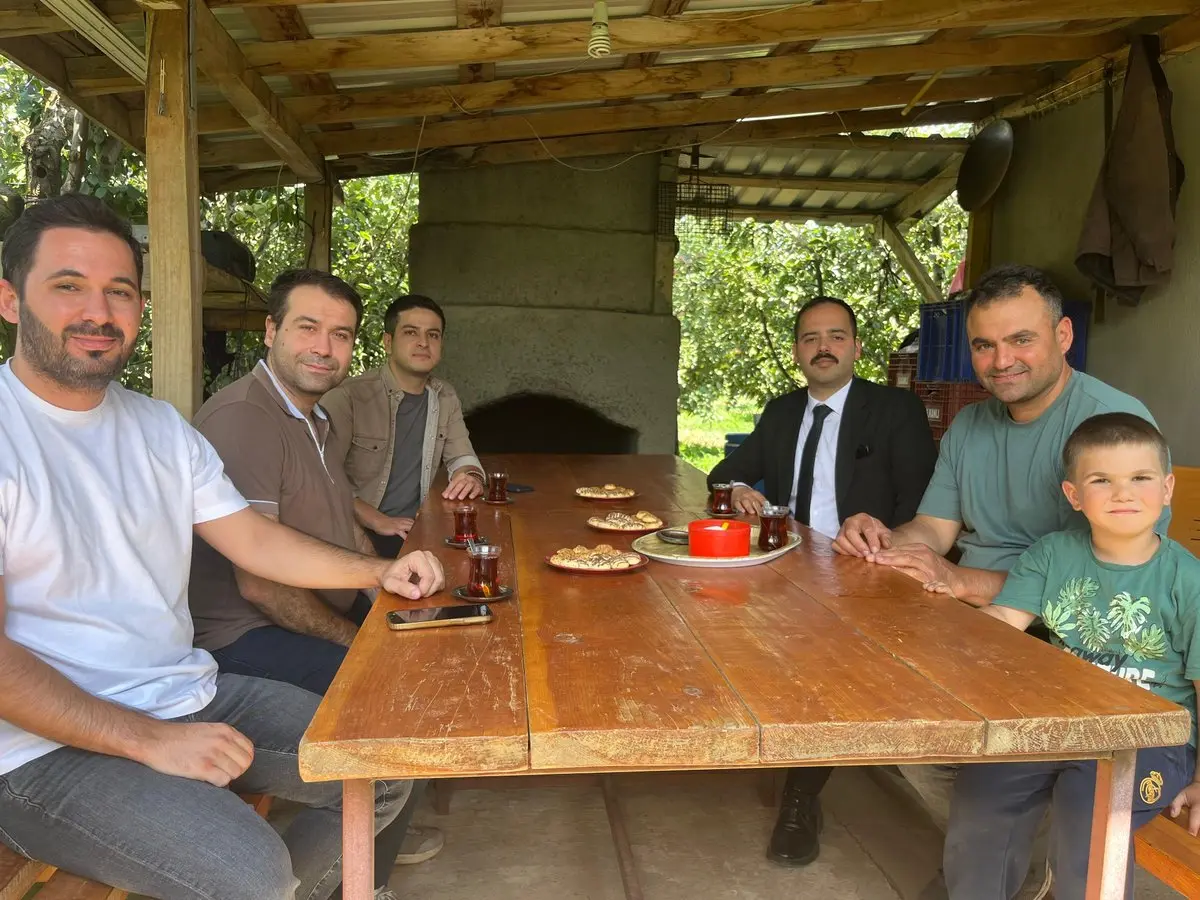 Kaymakam Adem Levent Tarım Bahçelerini Ziyaret Etti
