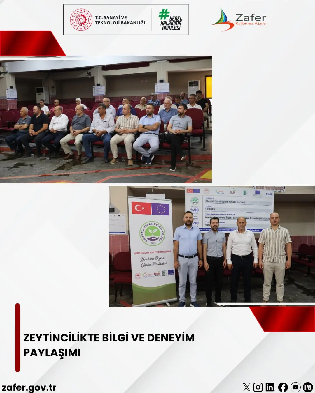 Zeytincilik Eğitimi Manisa'da Gerçekleşti