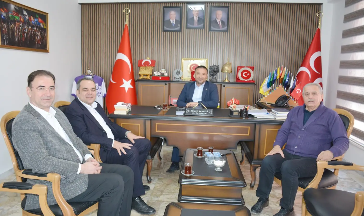 Yerel Basın Temsilcilerinden Ziyaret
