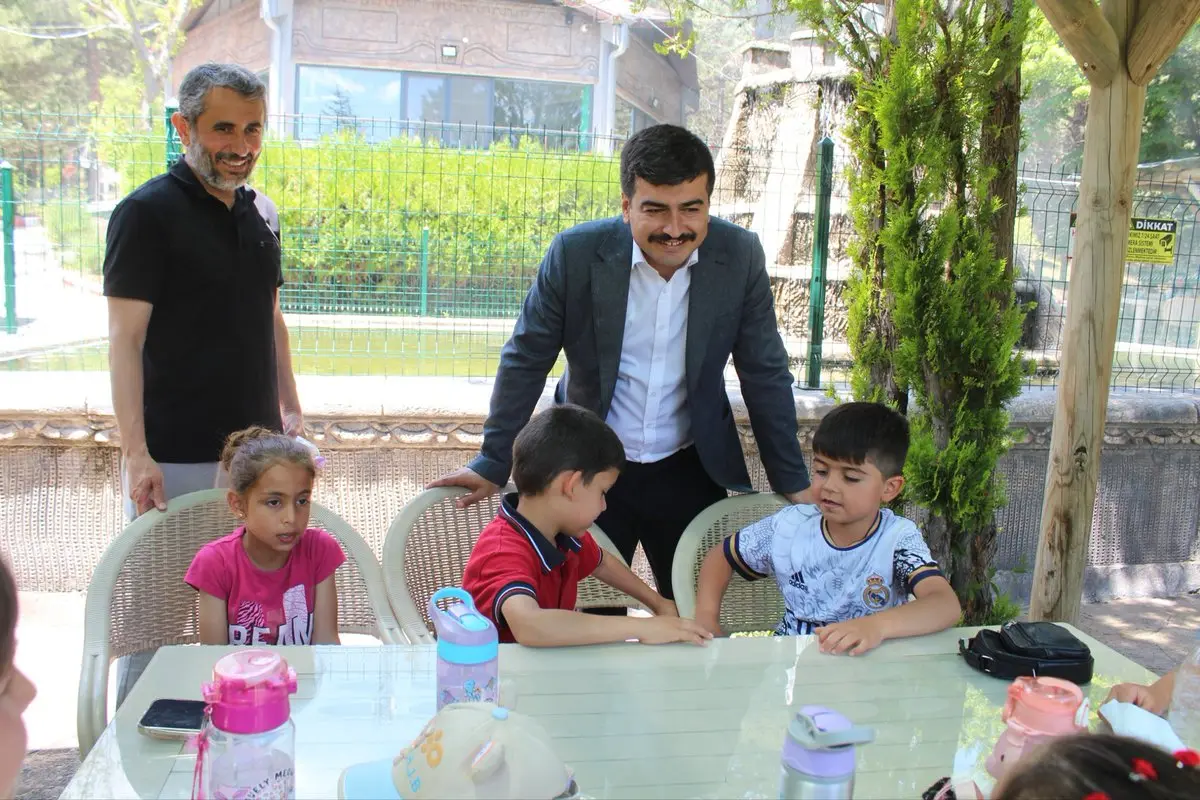 Kaymakam Çetin, Öğrencilerle Piknikte Buluştu