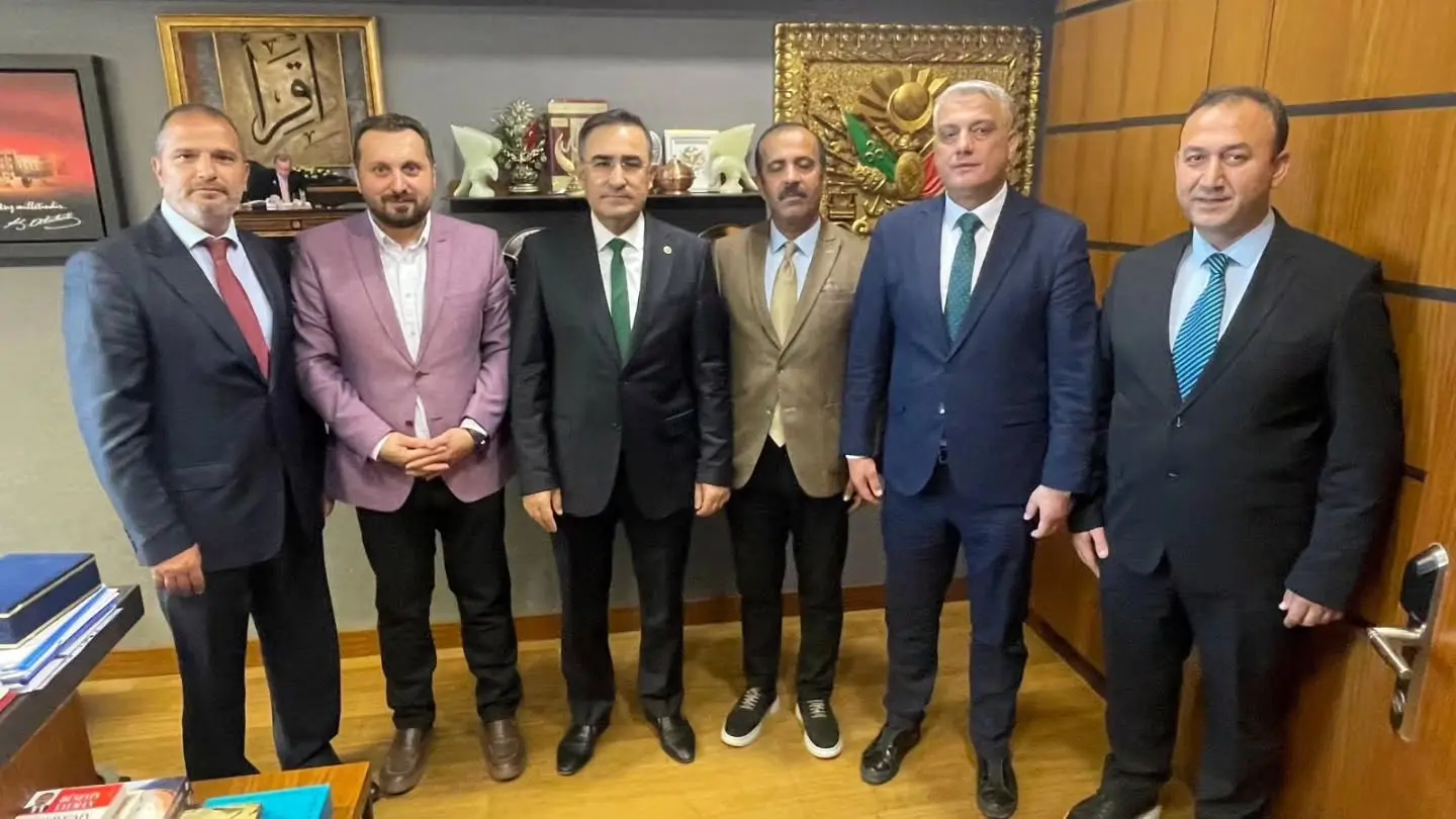 TBMM'de Sağlık Sendikası Heyeti Ziyareti