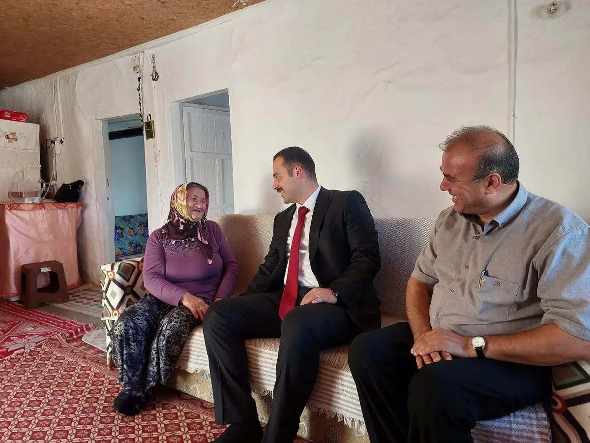 Kaymakam Adem Levent'ten Hane Ziyaretleri