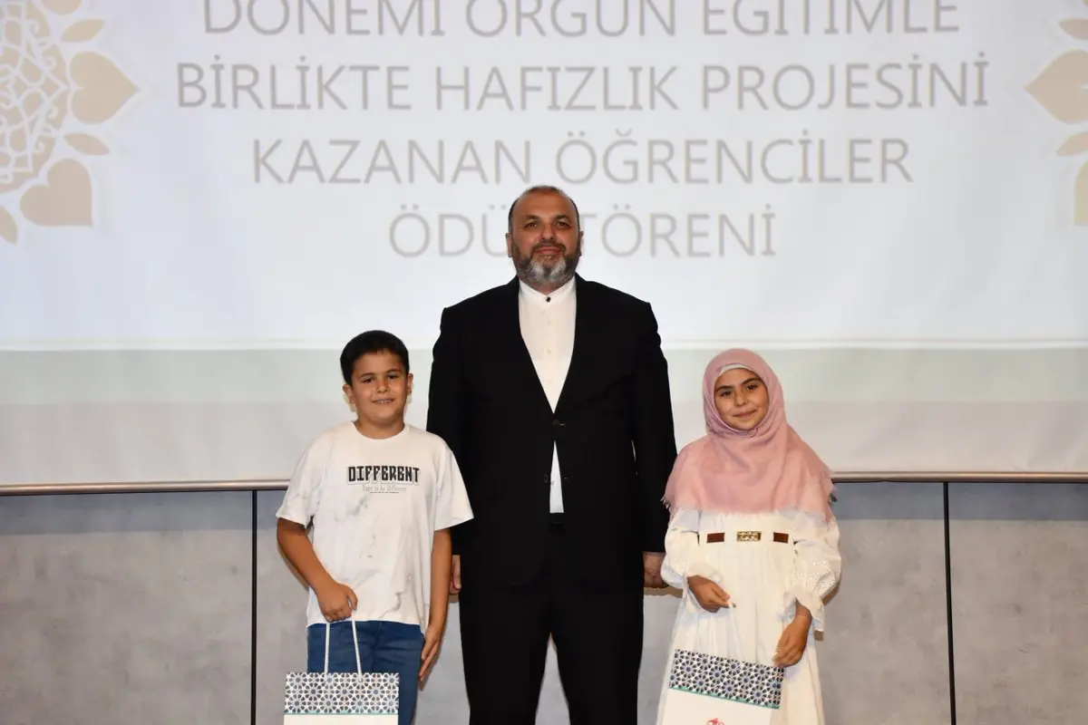 Hafızlık Projesi Ödül Töreni Düzenlendi