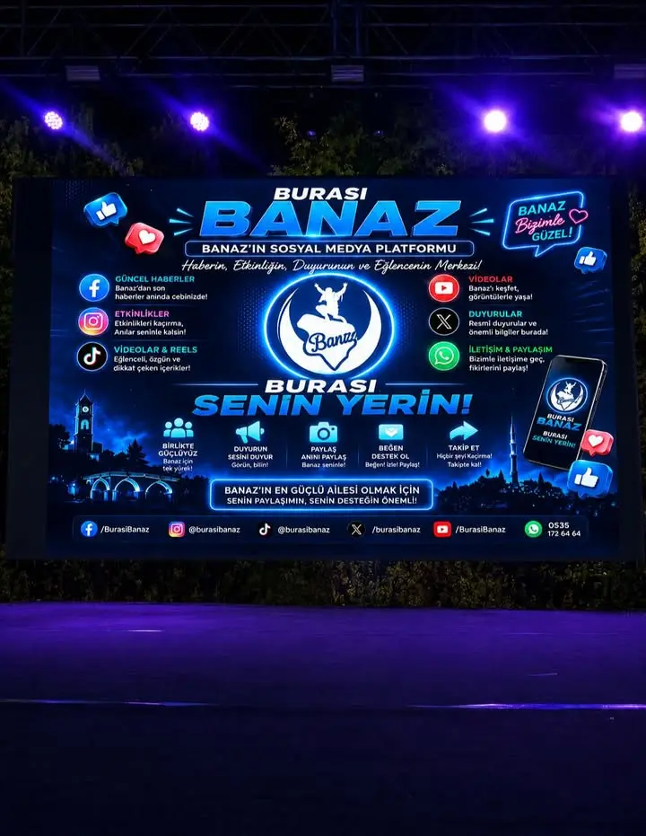 Banaz Belediyesi'nden Esnaf Festivali Desteği