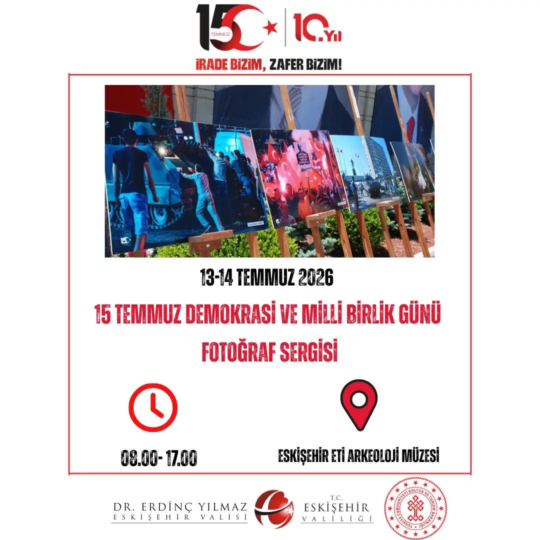 15 Temmuz Etkinlikleri Eskişehir'de Kutlanacak