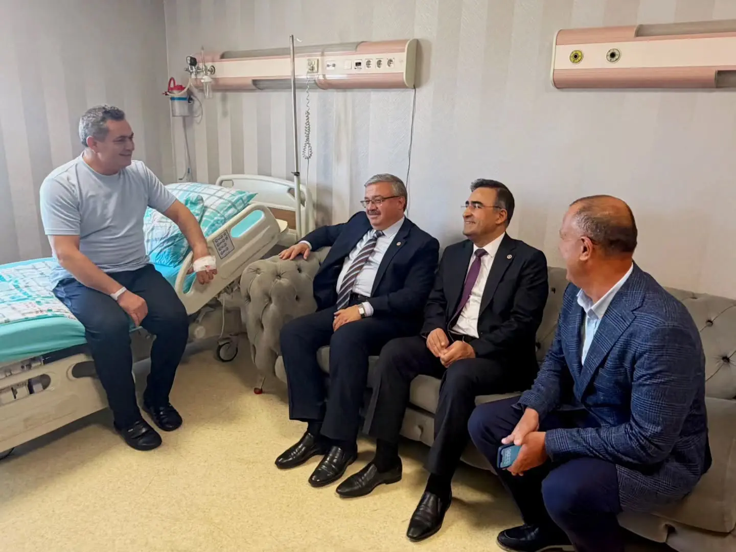 Ziyaretler için teşekkür mesajı paylaşıldı