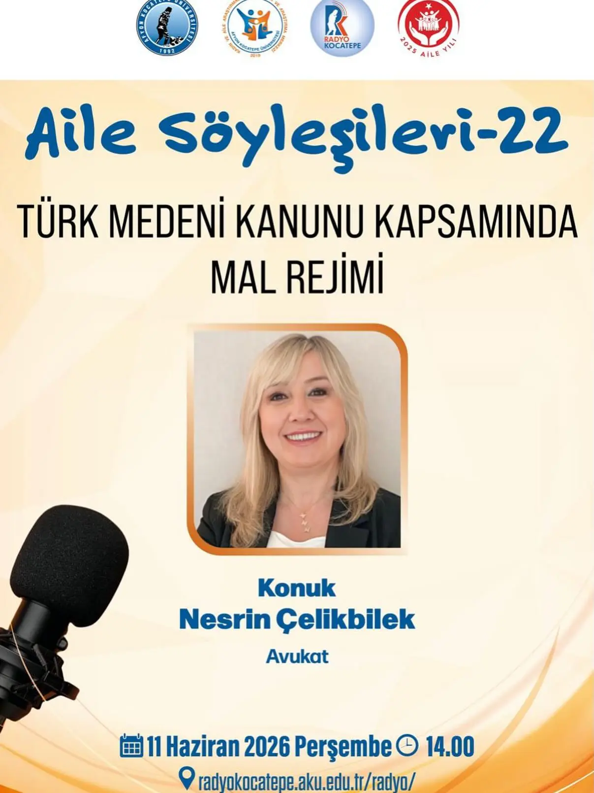 Afyon Kocatepe Üniversitesi'nde Aile Söyleşileri Etkinliği