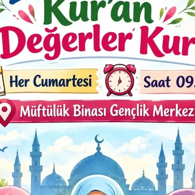 11-14 Yaş Kız Öğrencilerine Dini Bilgiler Kursu