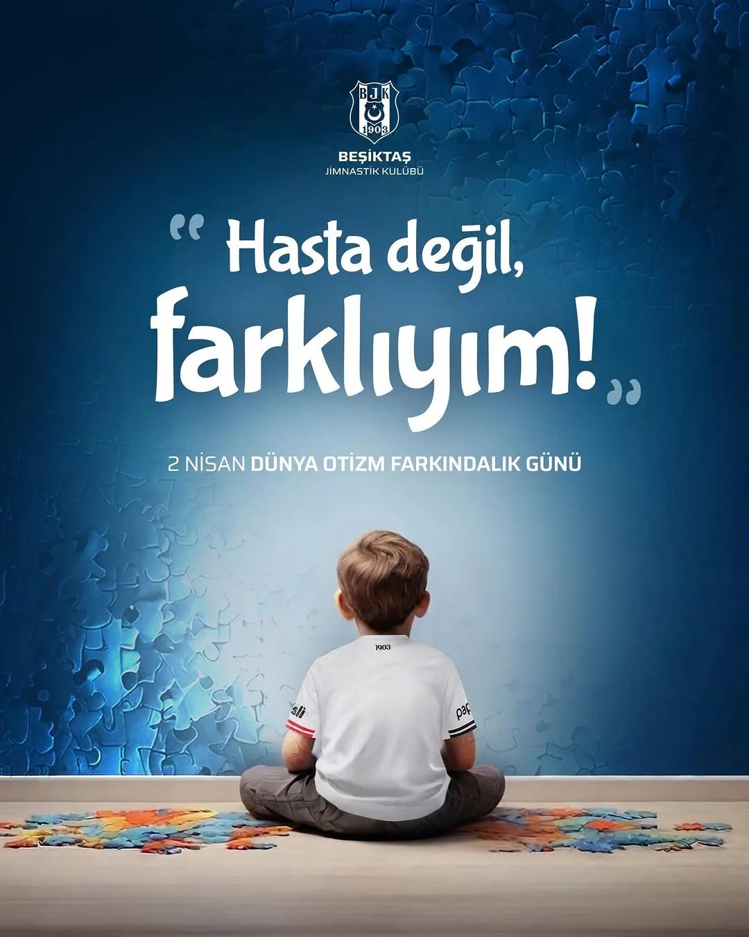 Otizm Hastalık Değil Farklılıktır: Beşiktaş Spor Kulübü'nden Önemli Açıklama