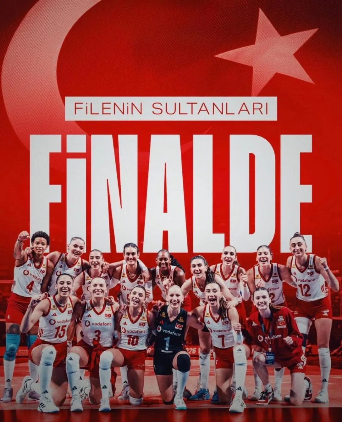 Filenin Sultanları'na tebrik mesajı geldi