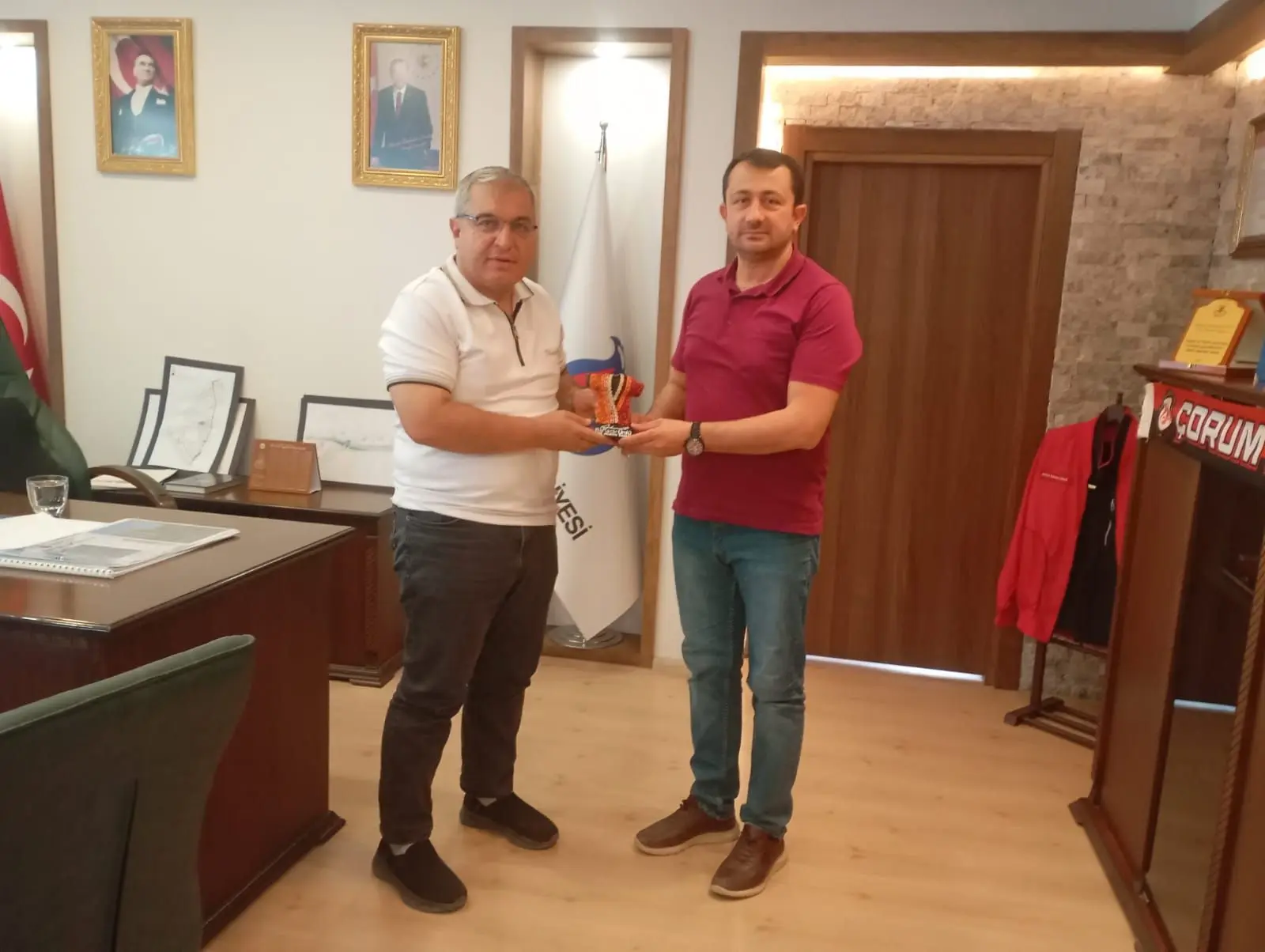 Dorukseki Köyü Dernek Başkanı'ndan Ziyaret