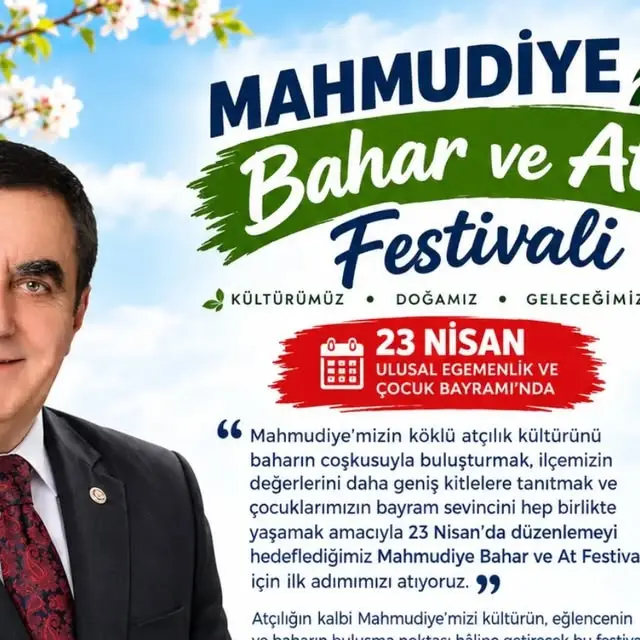 Mahmudiye Bahar ve At Festivali için hazırlıklar başladı