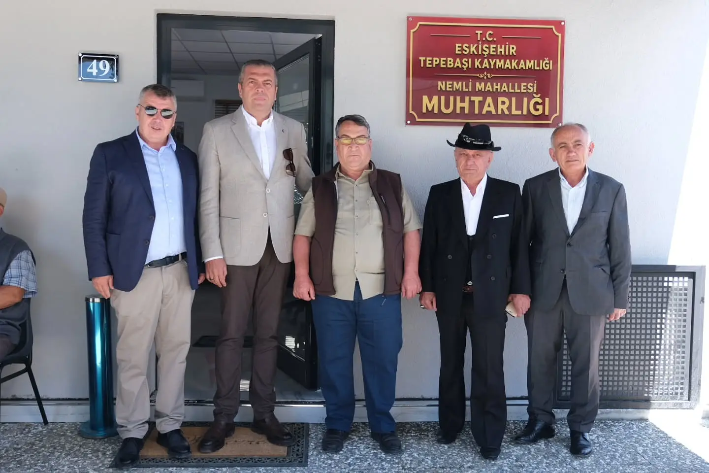 Yönetim Kurulu Üyeleri Nemli Köyü'nde Dua Etmeye Katıldı