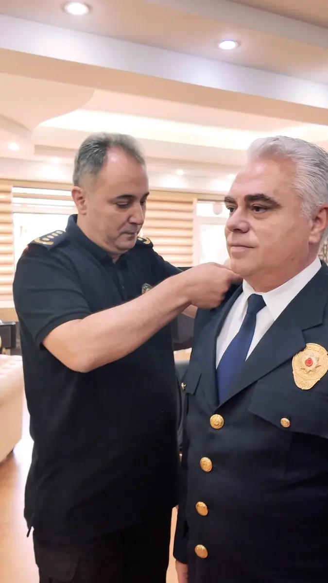 Emniyet Müdürlüğü'nde Terfi Töreni Düzenlendi