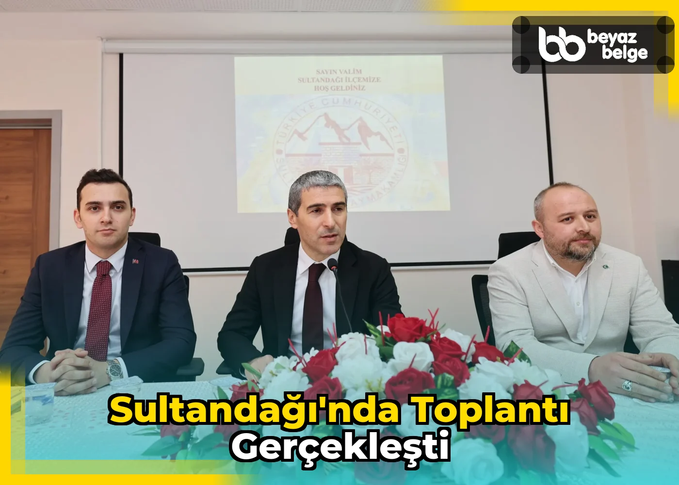 Sultandağı'nda Toplantı Gerçekleşti