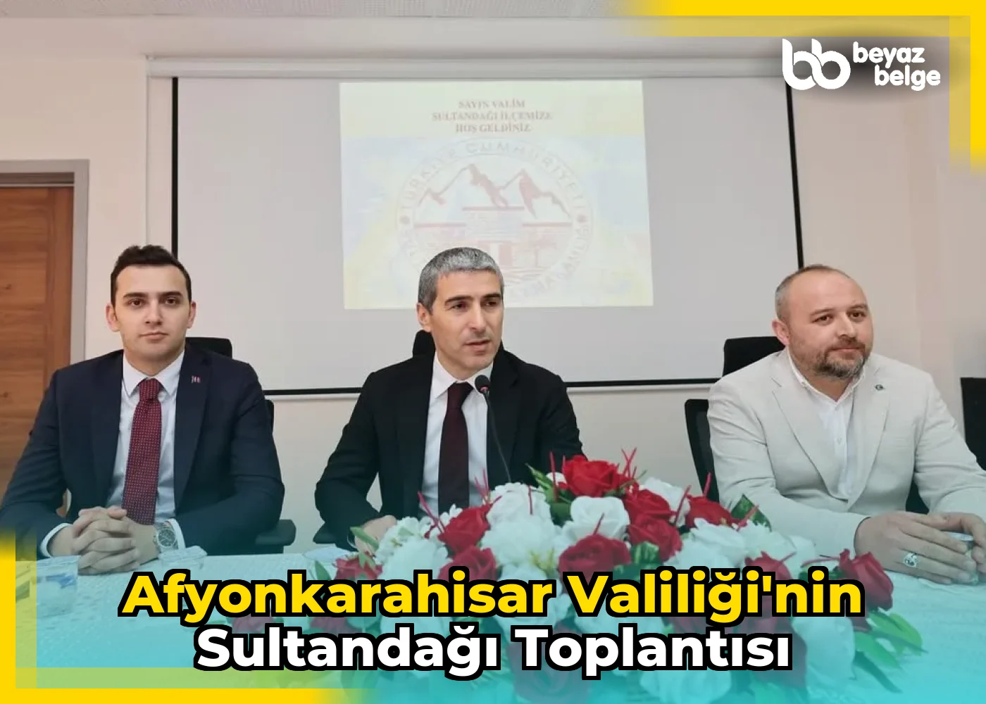 Afyonkarahisar Valiliği'nin Sultandağı Toplantısı