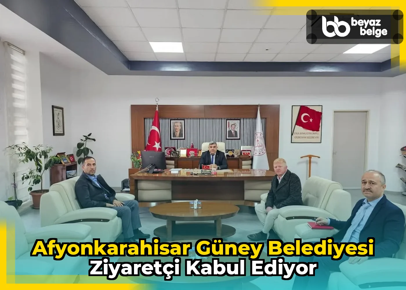 Afyonkarahisar Güney Belediyesi Ziyaretçi Kabul Ediyor