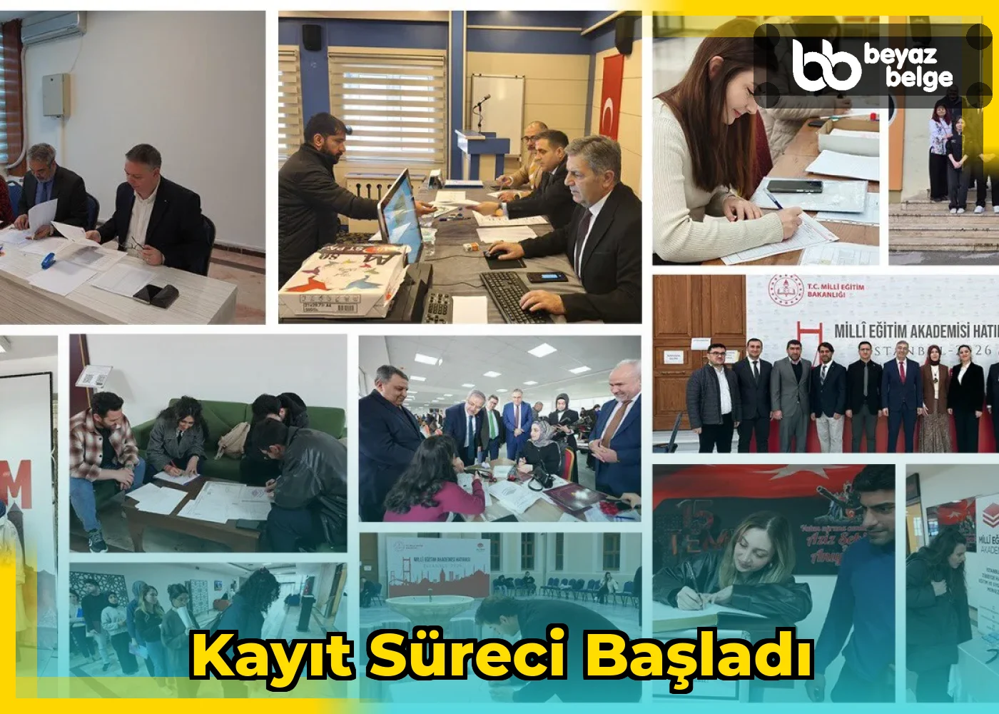 Kayıt Süreci Başladı