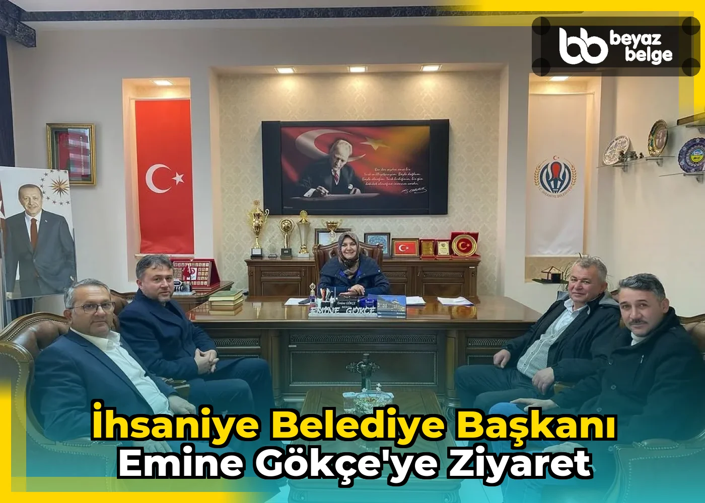 İhsaniye Belediye Başkanı Emine Gökçe'ye Ziyaret