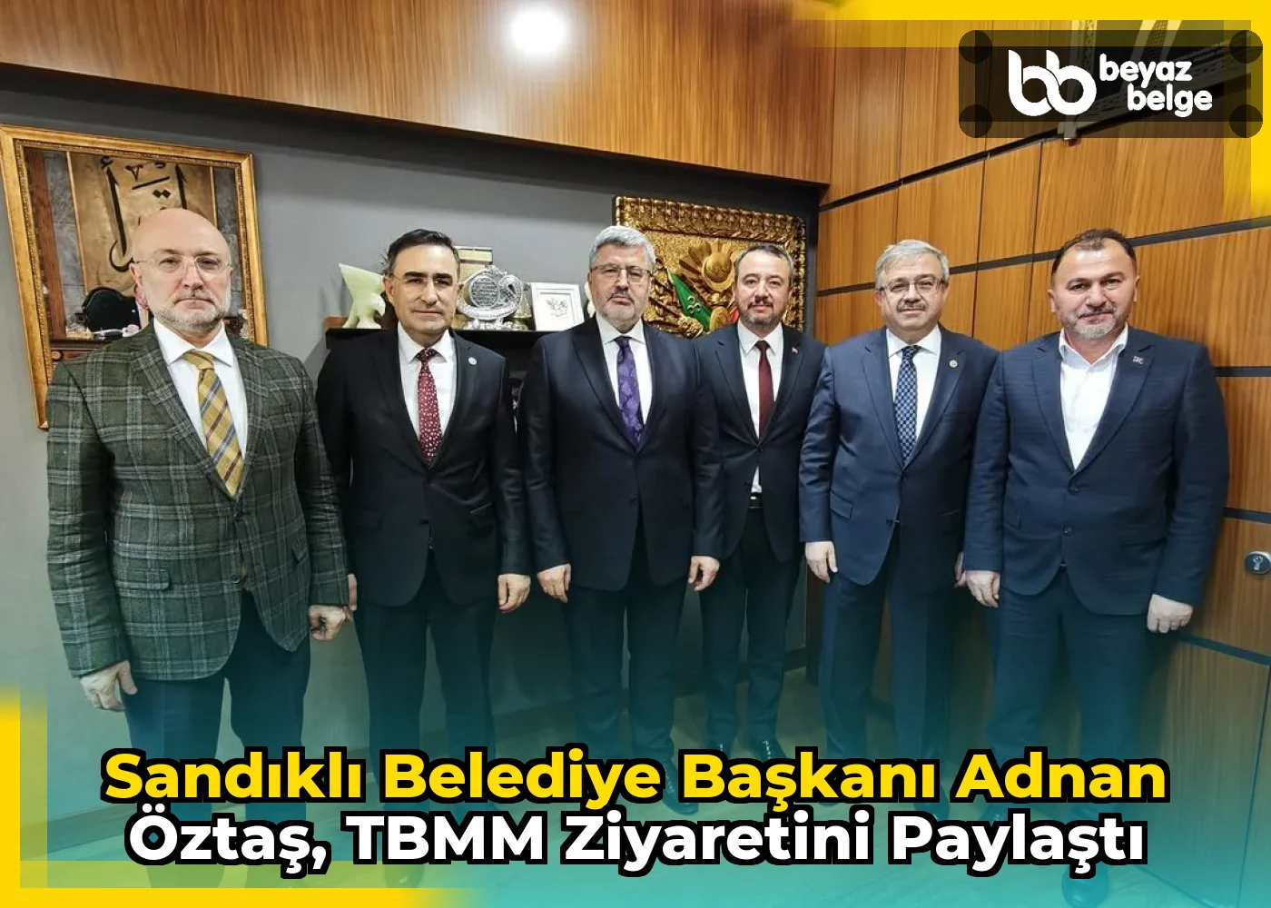 Sandıklı Belediye Başkanı Adnan Öztaş, TBMM Ziyaretini Paylaştı