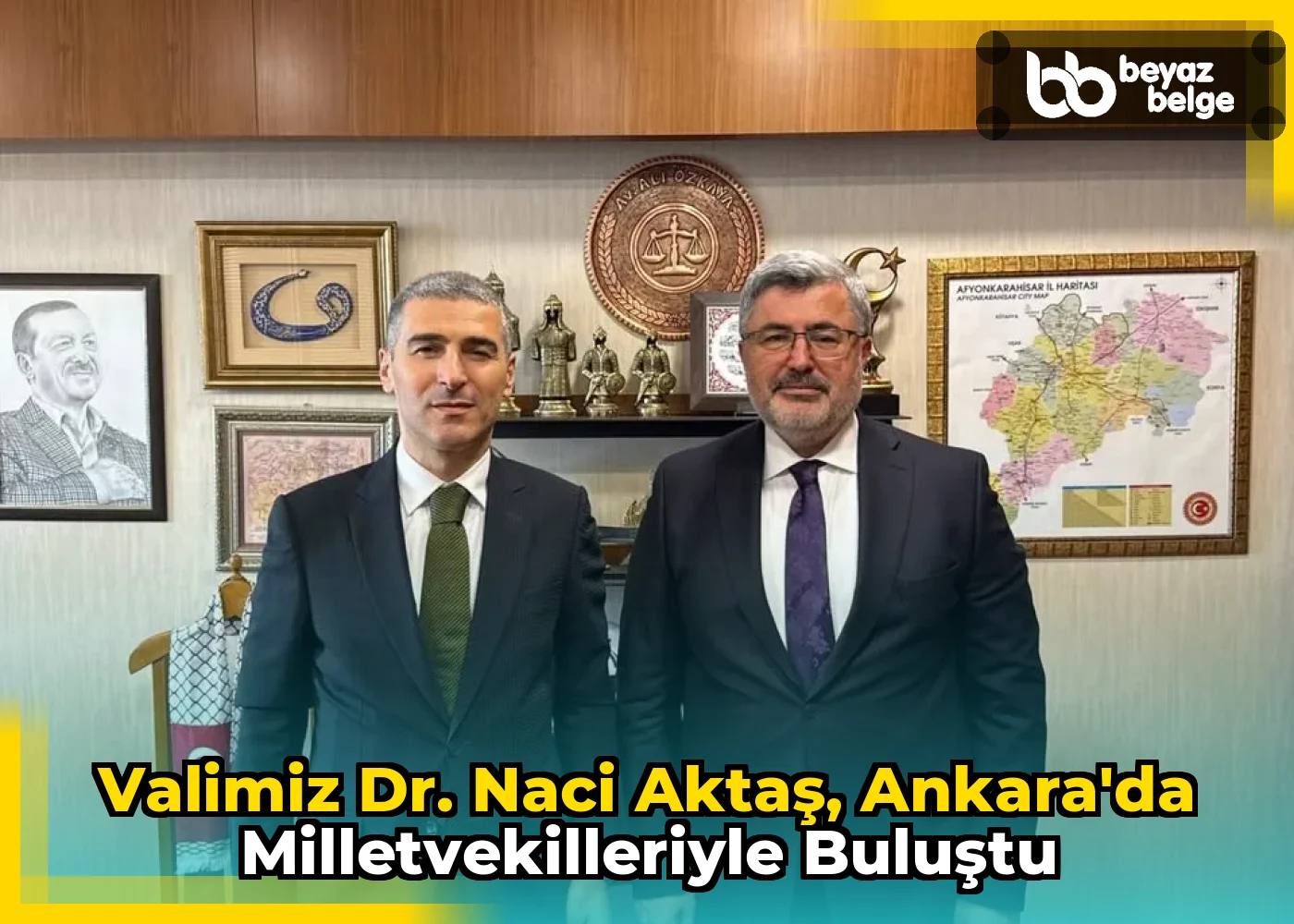 Valimiz Dr. Naci Aktaş, Ankara'da Milletvekilleriyle Buluştu