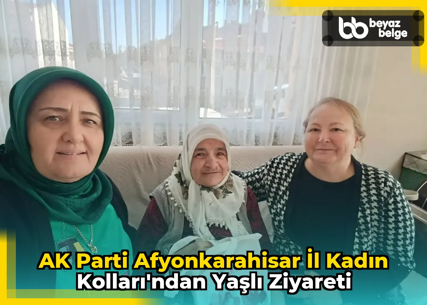 AK Parti Afyonkarahisar İl Kadın Kolları'ndan Yaşlı Ziyareti